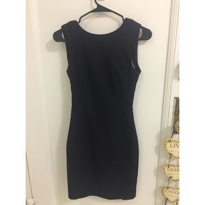 Navy blue dress
